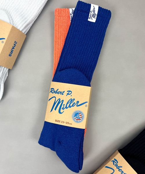 Robert P. Miller】ロバート・ピー・ミラー 2P LONG SOCKS 2足セット