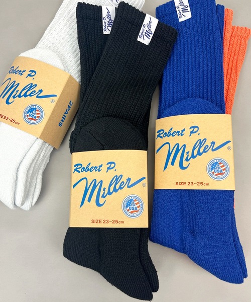 Robert P. Miller】ロバート・ピー・ミラー 2P LONG SOCKS 2足セット