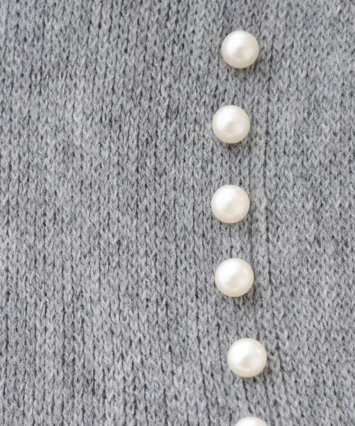 SHOO・LA・RUE（シューラルー）の「パール調ラインケープ（その他小物・レディース・ライトベージュ/ブラック/グレー・00）」の10枚目の写真