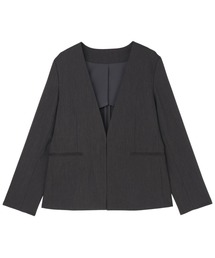 TOKYO SHIRTS | カラーレス ジャケット セットアップ可能(ノーカラージャケット)