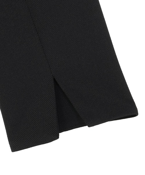 TOKYO SHIRTS（トウキョウシャツ）の「カラーレス ジャケット セットアップ可能（ノーカラージャケット・レディース・グレー/ブラック・M/L/LL）」の8枚目の写真