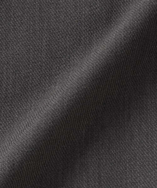 TOKYO SHIRTS（トウキョウシャツ）の「カラーレス ジャケット セットアップ可能（ノーカラージャケット・レディース・グレー/ブラック・M/L/LL）」の14枚目の写真