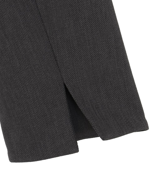 TOKYO SHIRTS（トウキョウシャツ）の「カラーレス ジャケット セットアップ可能（ノーカラージャケット・レディース・グレー/ブラック・M/L/LL）」の13枚目の写真