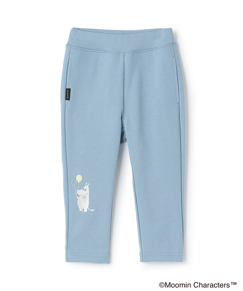 kladskap(クレードスコープ)の「【MOOMIN】ムーミン風船ポケットロング丈レギパン(その他パンツ・キッズ・トップグレー/サックスブルー・80cm/100cm/110cm/120cm/90cm)」の1枚目の写真