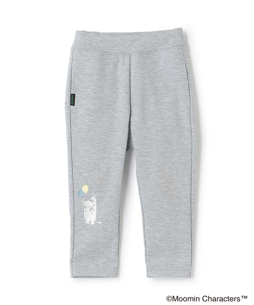 kladskap(クレードスコープ)の「【MOOMIN】ムーミン風船ポケットロング丈レギパン(その他パンツ・キッズ・トップグレー/サックスブルー・80cm/100cm/110cm/120cm/90cm)」の2枚目の写真