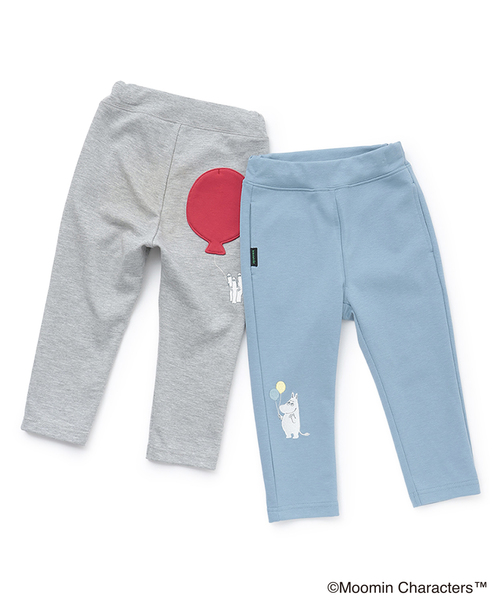 kladskap(クレードスコープ)の「【MOOMIN】ムーミン風船ポケットロング丈レギパン(その他パンツ・キッズ・トップグレー/サックスブルー・80cm/100cm/110cm/120cm/90cm)」の14枚目の写真