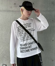【nmtc+】logo long sleeve / 【エヌエムティーシープラス】ロゴ長袖Tシャツ <着用動画あり>