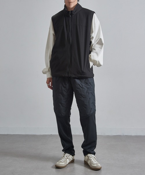 FORECAST(フォーキャスト)の「【FORECAST】ピンソニックパンツ キルティング 中綿 防風 保温 8364(カーゴパンツ・メンズ・ブラック/グレー・LL/M/L)」の7枚目の写真
