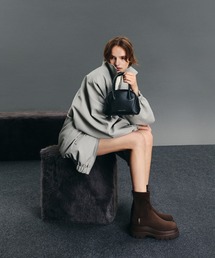 CHARLES & KEITH 黒 ビジネスバッグ CHARLES＆KEITH ビジネスバッグ 黒 ブラック 中古品