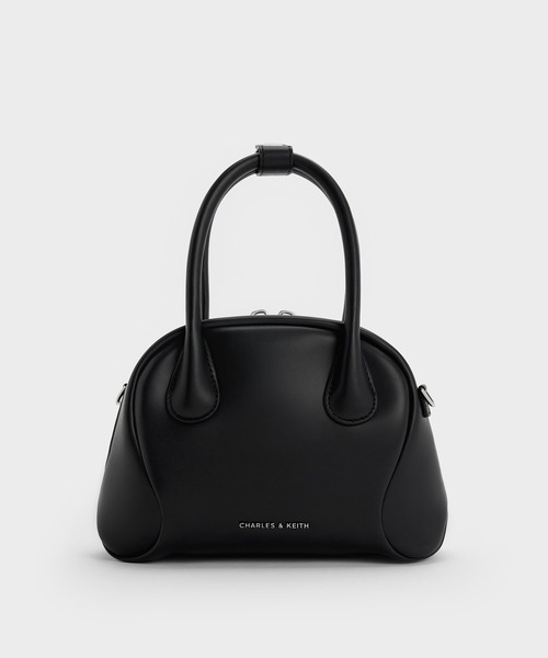 CHARLES & KEITH(チャールズ & キース)の「Nelly ネリ ボウリングバッグ(トートバッグ・レディース・スミクロ/ライトピンク・S)」の20枚目の写真