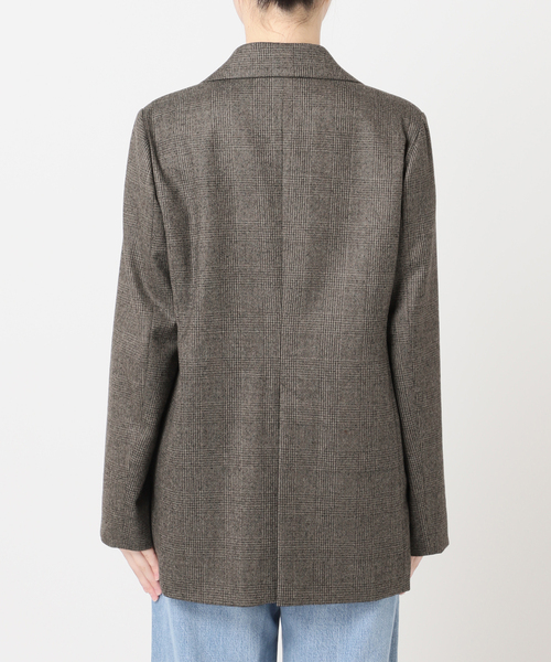 【IENAイエナ】グレージャケット グレンチェックジャケット（テーラードジャケット）｜IENA（イエナ）の