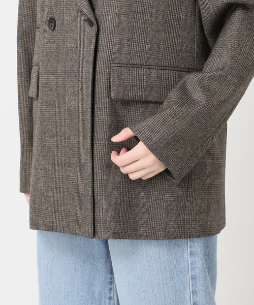 グレンチェックジャケット（テーラードジャケット）｜IENA（イエナ）の