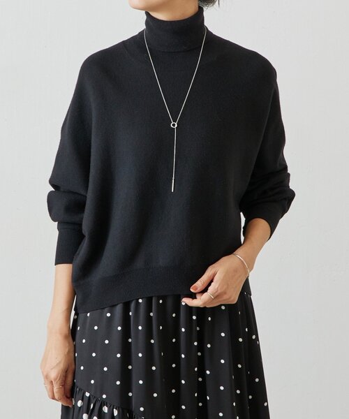 ら*ら様 新品　ビアズリー　ハイネックドルマンニット ハイネックドルマンニット（ニット/セーター）｜BEARDSLEY（ビアズリー