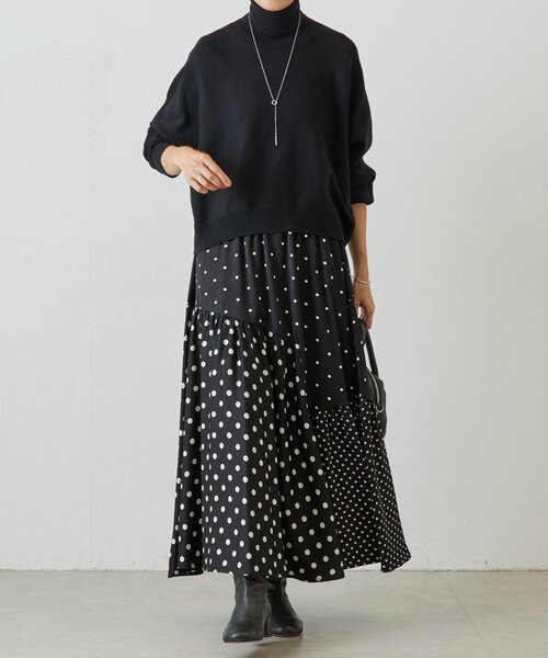 ハイネックドルマンニット（ニット/セーター）｜BEARDSLEY（ビアズリー