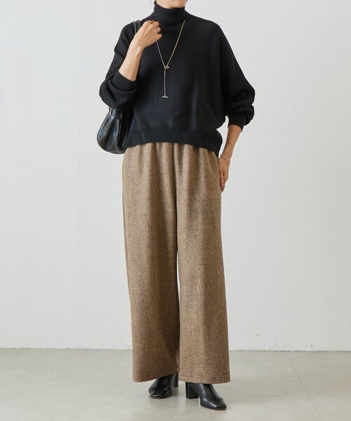 ら*ら様 新品　ビアズリー　ハイネックドルマンニット ハイネックドルマンニット（ニット/セーター）｜BEARDSLEY（ビアズリー