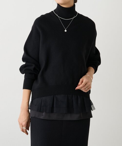 ハイネックドルマンニット（ニット/セーター）｜BEARDSLEY（ビアズリー