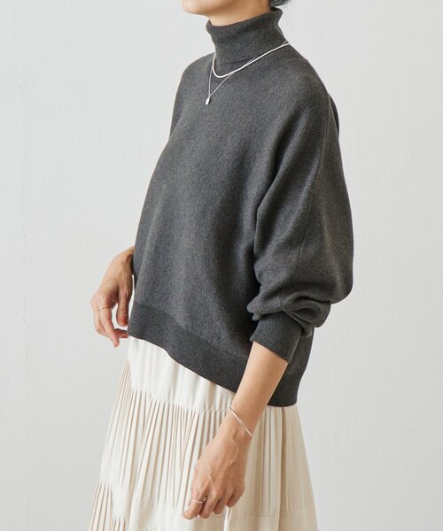 ハイネックドルマンニット（ニット/セーター）｜BEARDSLEY（ビアズリー