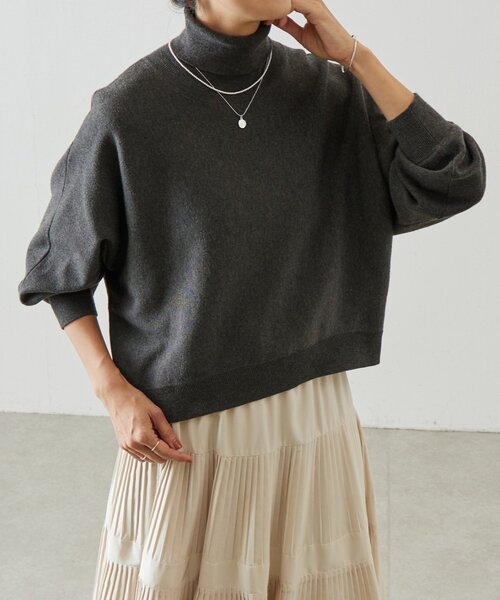 ハイネックドルマンニット（ニット/セーター）｜BEARDSLEY（ビアズリー