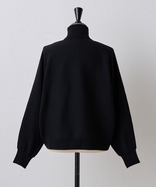 超美品✨BEARDSLEY 裾ゴムドルマンニット　ウール　ブラック BEARDSLEY 「BEARDSLEY」 ドルマンスリーブニット FREE ブラック