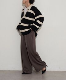 CIAOPANIC TYPY | 【yomo企画】ゆるツヤ垢抜けサテンパンツ(その他パンツ)