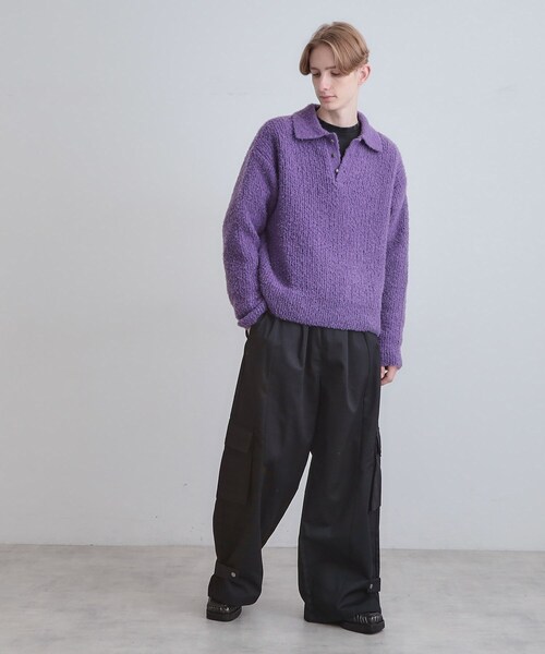 購入価格19,800円！新品未使用タグ付き完売品⭐️マナのニットボレロ tk.TAKEO KIKUCHI（ティーケータケオキクチ）の「ブークレニット