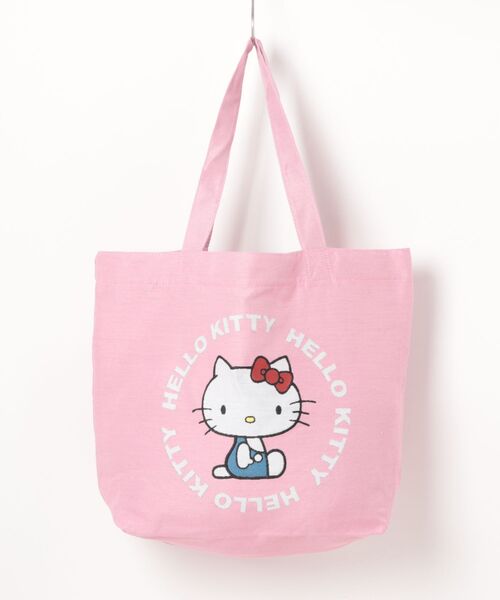 sanrio(サンリオ)の「サンリオキャラクターズ ジャガードトート(トートバッグ・レディース・パープル/ピンク/ライトピンク・FREE)」の6枚目の写真