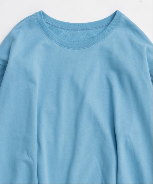 MAISON SPECIAL(メゾンスペシャル)の「Zip Sweat Tops / ジップスウェットトップス(スウェット・レディース・ブルー/オフホワイト/チャコールグレー・FREE)」の15枚目の写真