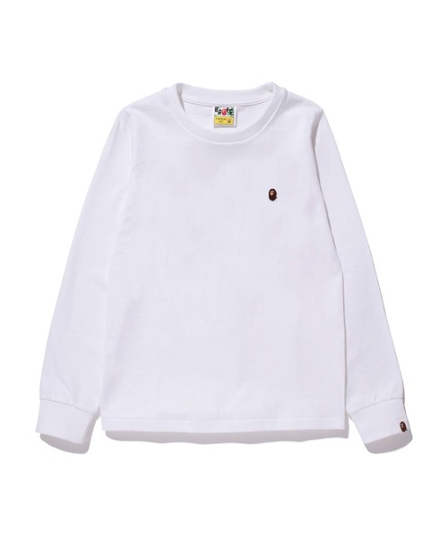 アベイシングエイプA BATHING APE ONE POINT LS TEE ONE POINT LS TEE（Tシャツ/カットソー）｜A BATHING APE（ア