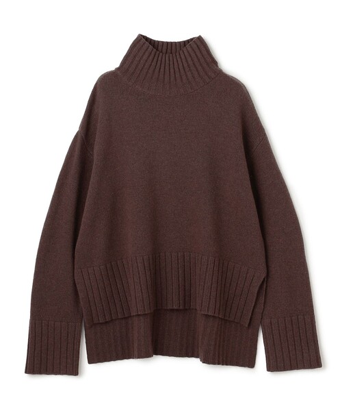 uncrave（アンクレイヴ）の「チャンキーニット プルオーバー（ニット/セーター・レディース・ホワイト系/ライラック系/オリーブ系/ブラウン系/カーキ系/ブラック系・F）」の3枚目の写真