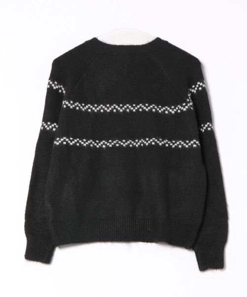 Ritzy（リッツィー）の「ラウンドカラー ニットカーディガン（カーディガン/ボレロ・レディース・ベージュ/グレー/ブラック・FREE）」の7枚目の写真