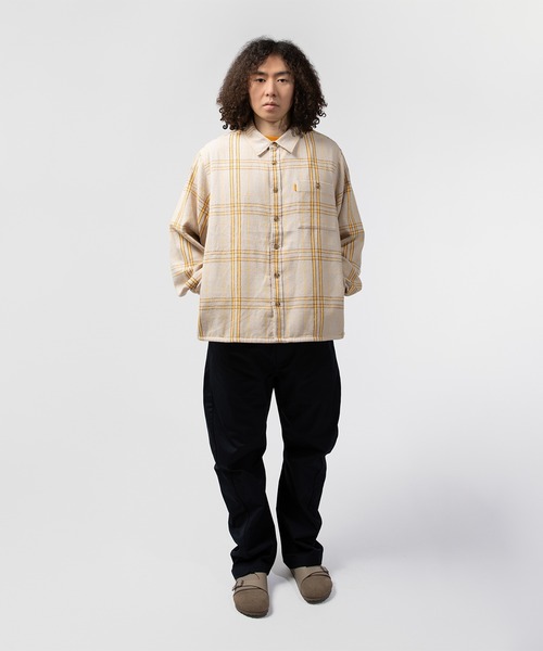 UNION(UNION TOKYO)(ユニオン)の「UNION TOKYO UNION ROSCOE SHIRT ユニオントーキョー(シャツ/ブラウス・メンズ・ブラック系その他/イエロー系その他・X-LARGE/LARGE/MEDIUM/SMALL)」の3枚目の写真