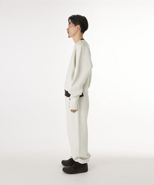 N.HOOLYWOOD(N.ハリウッド)の「CREWNECK SWEATSHIRT(スウェット・メンズ・チャコール/オートミール・L/M/S/XL)」の12枚目の写真