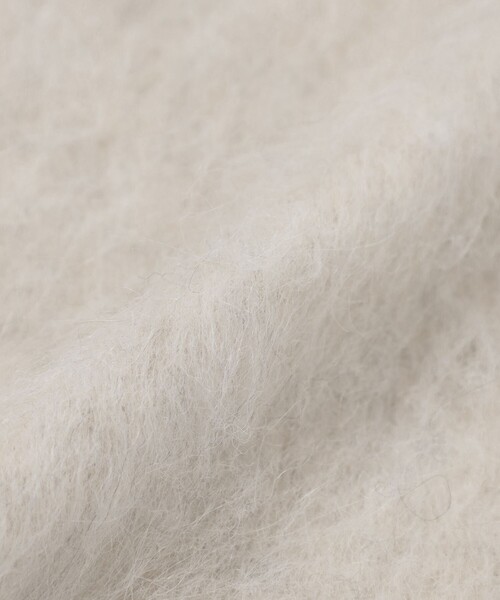 MACKINTOSH PHILOSOPHY（ﾏｯｷﾝﾄｯｼｭ ﾌｨﾛｿﾌｨｰ）の「アルパカシャギーニットベスト（ベスト・レディース・ホワイト系その他/ライトブルー/グレー系その他・38）」の11枚目の写真