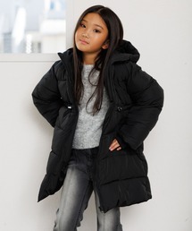 repipi armario(レピピ アルマリオ)の【10C REPIPI】エアサーマルフードコート(ダウンジャケット/コート)