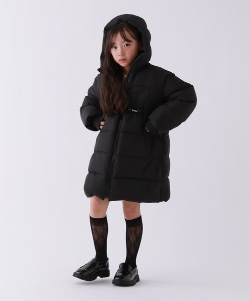 repipi armario(レピピ アルマリオ)の「【10C REPIPI】エアサーマルフードコート(ダウンジャケット/コート・キッズ・アイボリー/ブラック・120㎝/130㎝/110㎝)」の11枚目の写真