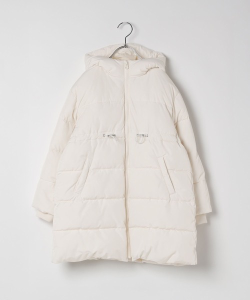 repipi armario(レピピ アルマリオ)の「【10C REPIPI】エアサーマルフードコート(ダウンジャケット/コート・キッズ・アイボリー/ブラック・120㎝/130㎝/110㎝)」の13枚目の写真