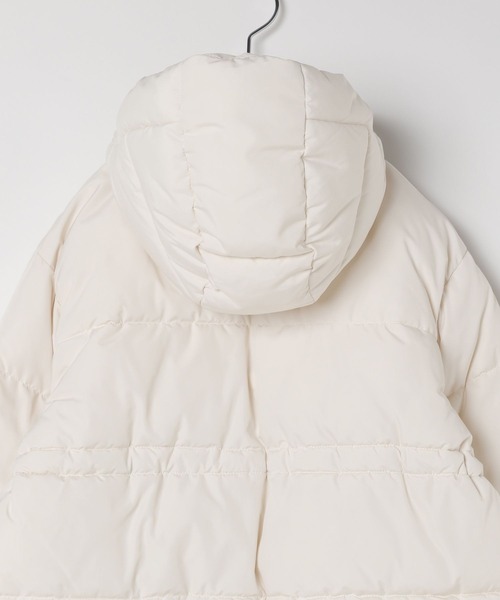repipi armario(レピピ アルマリオ)の「【10C REPIPI】エアサーマルフードコート(ダウンジャケット/コート・キッズ・アイボリー/ブラック・120㎝/130㎝/110㎝)」の22枚目の写真