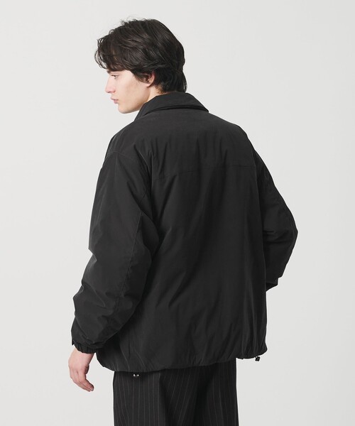 MONKEY TIME(モンキータイム)の「パデッド プリマロフト タフタ ジャケット -撥水機能-(ブルゾン・メンズ・ブラック/ナチュラル・S/M/L/XL)」の13枚目の写真