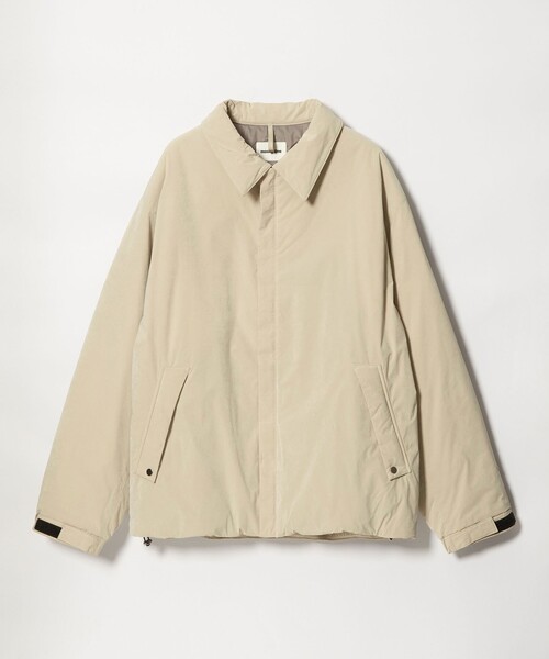 MONKEY TIME（モンキータイム）の「パデッド プリマロフト タフタ ジャケット -撥水機能-（ブルゾン・メンズ・ナチュラル/ブラック・S/M/L/XL）」の9枚目の写真