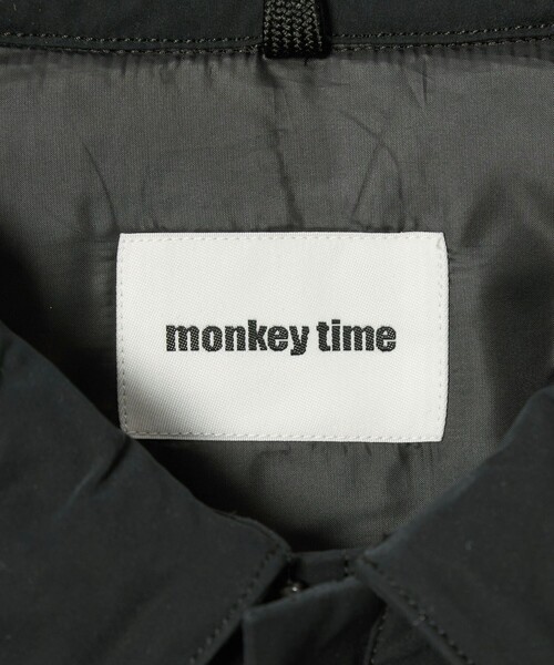 monkeytime アウター ジャングル ブルゾン 中綿 プリマロフト 黒 monkey time BEAUTY＆YOUTH UNITED ARROWS ブルゾン アウター パデッド