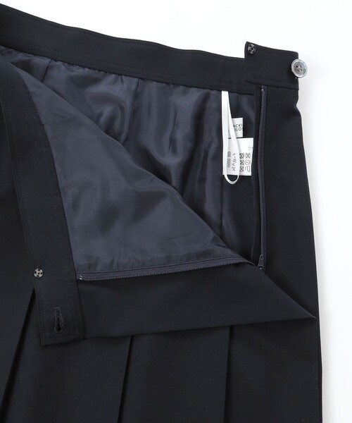 MACKINTOSH PHILOSOPHY(マッキントッシュ フィロソフィー)の「ウールトロタックプリーツスカート(スカート・レディース・チャコールグレー/ブルー系その他7/ダークネイビー・36/38)」の7枚目の写真