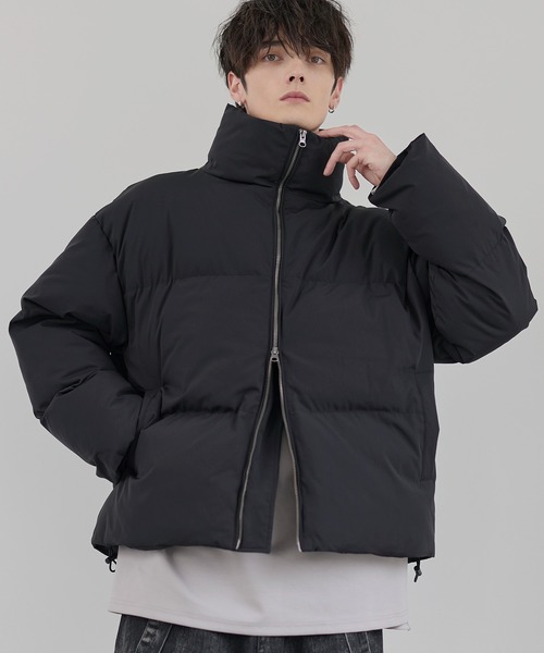 セール】【600フィルパワー】 ルーズシルエットスタンドネック中綿