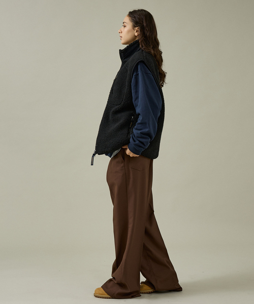 PENDLETON(ペンドルトン)の「【PENDLETON/ペンドルトン】Jaqared Boa Stand Vest/ジャガード/ベスト/ユニセックス(ベスト・メンズ・ブラック/アイボリー・L/M)」の12枚目の写真