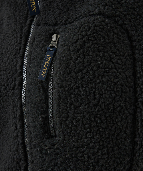 PENDLETON(ペンドルトン)の「【PENDLETON/ペンドルトン】Jaqared Boa Stand Vest/ジャガード/ベスト/ユニセックス(ベスト・メンズ・ブラック/アイボリー・L/M)」の16枚目の写真