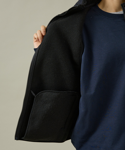 PENDLETON(ペンドルトン)の「【PENDLETON/ペンドルトン】Jaqared Boa Stand Vest/ジャガード/ベスト/ユニセックス(ベスト・メンズ・ブラック/アイボリー・L/M)」の4枚目の写真