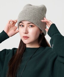 BEAUTY&YOUTH UNITED ARROWS(ビューティーアンドユースユナイテッドアローズ)のバックリボン ニットキャップ(ニットキャップ/ビーニー)