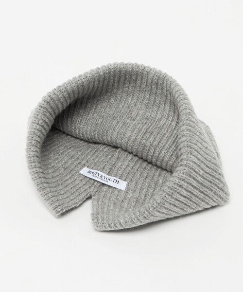 BEAUTY&YOUTH UNITED ARROWS（ビューティーアンドユースユナイテッドアローズ）の「バックリボン ニットキャップ（ニットキャップ/ビーニー・レディース・グレー系/ブラック/ベージュ・FREE）」の13枚目の写真