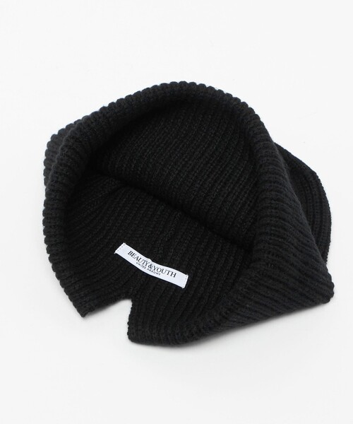 BEAUTY&YOUTH UNITED ARROWS（ビューティーアンドユースユナイテッドアローズ）の「バックリボン ニットキャップ（ニットキャップ/ビーニー・レディース・グレー系/ブラック/ベージュ・FREE）」の20枚目の写真