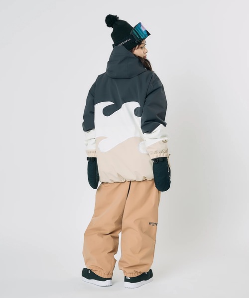 BILLABONG(ビラボン)の「BILLABONG ウィメンズ PARKA JACKET スノージャケット 【25-26SNOWモデル】/ビラボンスキー・スノーボードウェア(ジャケット)(その他アウター・レディース・ブラック・SMALL/MEDIUM/LARGE)」の18枚目の写真