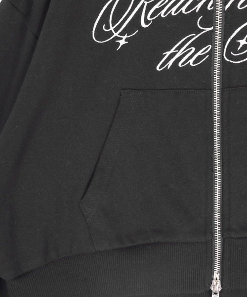 ANAP GｉRL（アナップガール）の「ヒョウ柄 ファー付 フーディー パーカー【キッズお揃い】（パーカー・キッズ・ピンク/ブラック/ライトグレー・M/S/XS）」の4枚目の写真